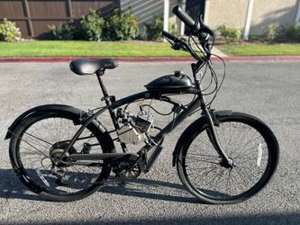 Motorized 26" Beach Cruiser moped – Project Bike
