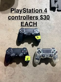 PlayStation 4 controllers $30 EACH (FIRM PRICE)