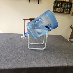5 Gallon Water Jug With Spout And Stand