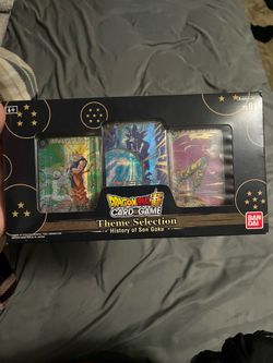 Dragon ball super TCG theme selection