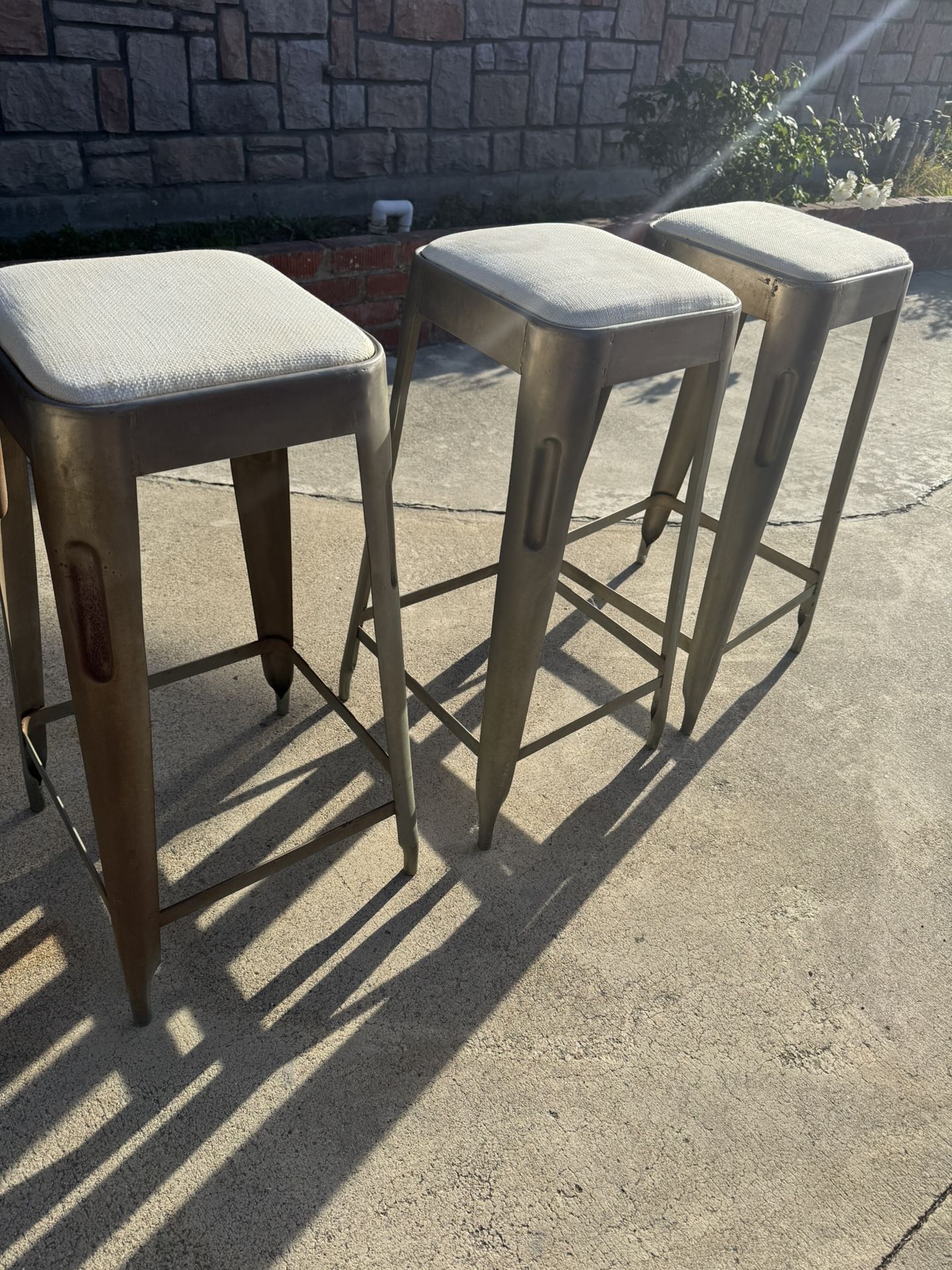 Set Of 3 Bar Stools