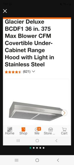 Range Hood Undercabinet 36"
