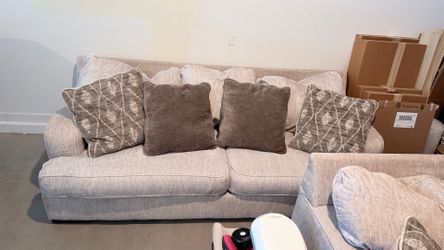 Ashley Alesandra Sofa + Loveseat Set