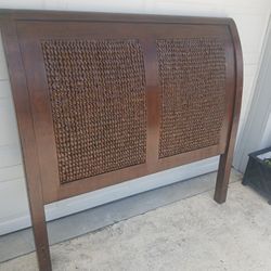 Pier One Imports Banana Leaf Queen Headboard 