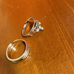 Promise Ring Silver 925, Cubic Zirconia Stone 