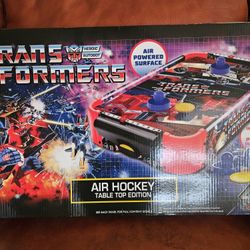 Transformers Kids Air Hockey Tabletop Game 