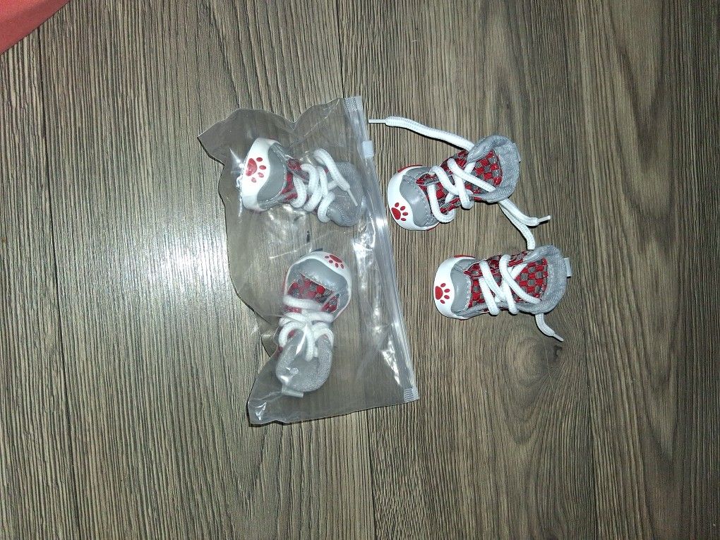 Tenis Para Perro Nuevos Size 3.midium