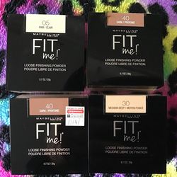 New Maybelline fit me loose finish powder