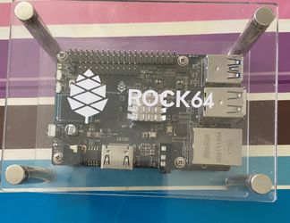 Rock 64 Single Board Computer . 4 Gigs Ram With Dual Core Processor .Aka a Tinker Board.