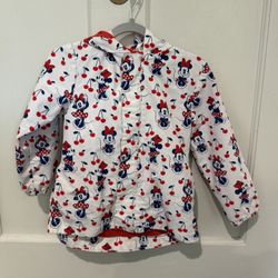Disneys Minnie Mouse Rain Jacket 4T