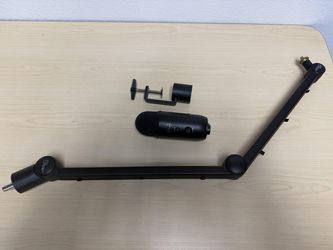 Blue Yeti USB Mic with Boom Arm - Black