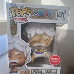 Funko Pop One Piece Luffy Gear Five  GameStop Exclusive 