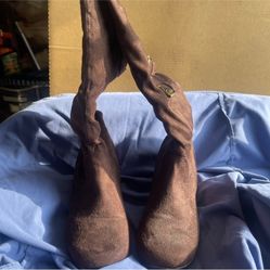 Size 8 Brown Buckle Boots !!!