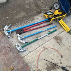Electrical Tube Bending Plus Big Wire Cutter 