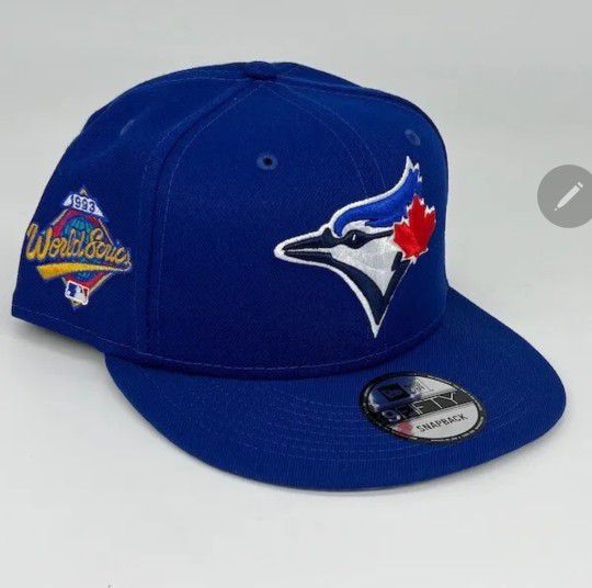 Toronto Blue Jays 93 World Series 950 Adjustable Blue Snapback New Era Cap
