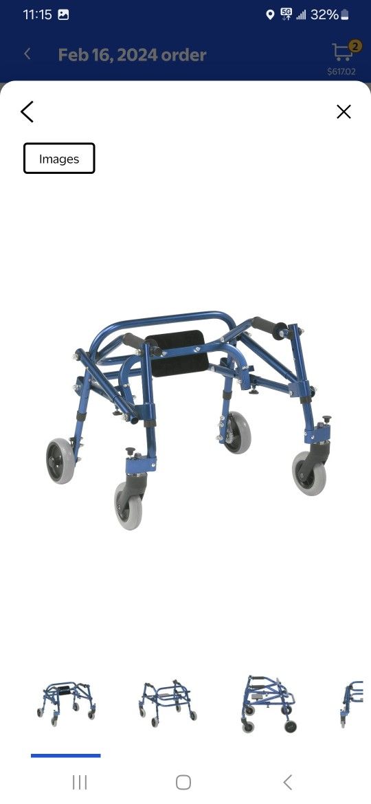 pediatric medical walker for TODDLER