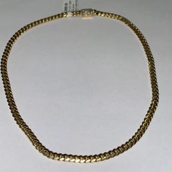 14k Cuban Necklace