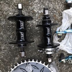 Gt Hubs And Chain wheel Bmx