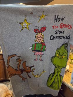 Grinch Sweatshirt, Size Adult XXS