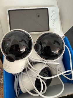 Eufy baby monitor and 4 cameras