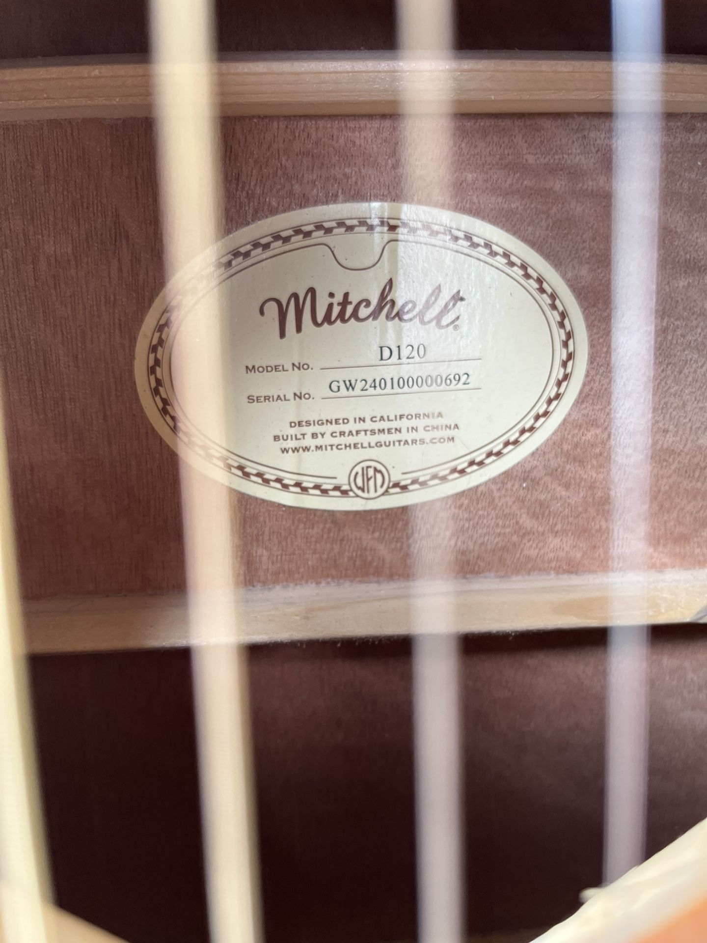 Mitchell d120 Acoustic guitar