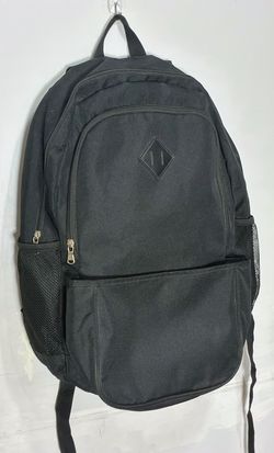 Simple unique front pocket black backpack mint condition functional