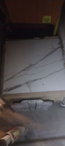 24 inch by 24 inch porcelain Italian tile
