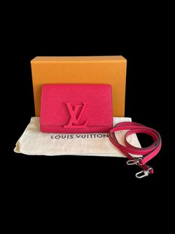 Louis Vuitton Louise PM Red Epi Leather Crossbody Bag with Box & COA