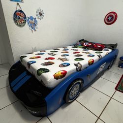 CAR BED AND MATTRESS 