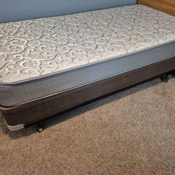 Twin Mattress/Box Spring with Hypoallergenic Encasements