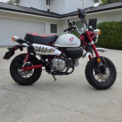 2023 Honda monkey 72 miles