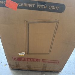 LED Lighted Bathroom Medicine Cabinet 24x32