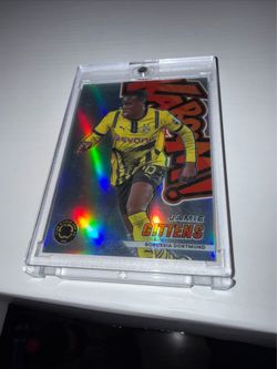 Panini 2025 Prizm FIFA Club World Cup KABOOM Jamie Gittens Dortmund #4