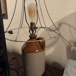 Rustic Jug Lamp