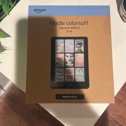 Amazon Kindle color soft signature edition 32gb