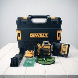 🔥 DEWALT DW089LG 12V Green Laser Level – 3×360° Full Coverage Precision Tool