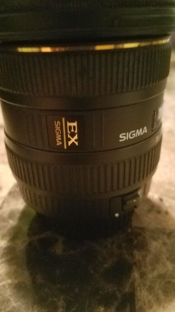 Lens Sigma 10-20mm