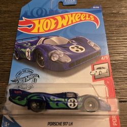 Hot Wheels Purple With Gren Flames Porsche 917 LH