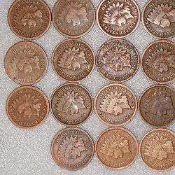 Indian Head Penny Collection Key Dates Semi Key Rare Date US Coins 