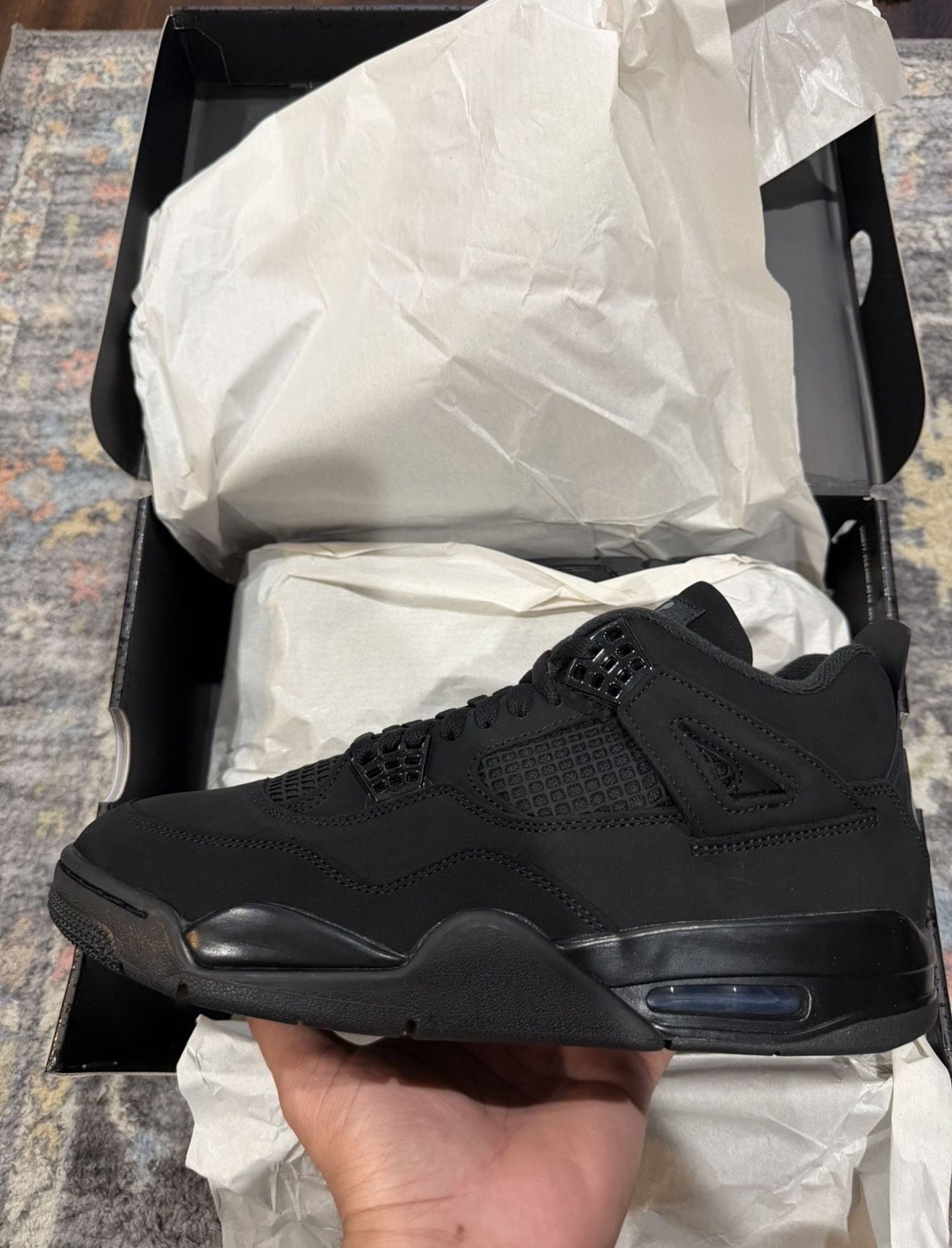 Jordan 4 Black Cat Size 6.5Y/8W Now Available