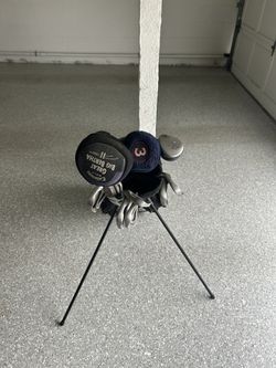 Complete Callaway Golf Set Big Bertha Driver Stand Bag