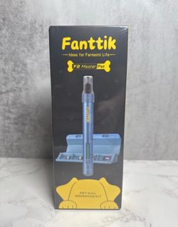 Fanttik F2 Master Pet Dog Nail Grinder Quiet, Safe Electric Rechargeable Blue
