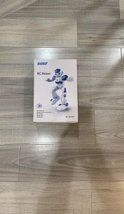 Like New RC Robot Toy w/ Remote – Lights & Movement – Complete 