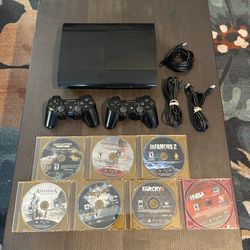 PlayStation 3 Super Slim 250GB Bundle w/ 7 Games
