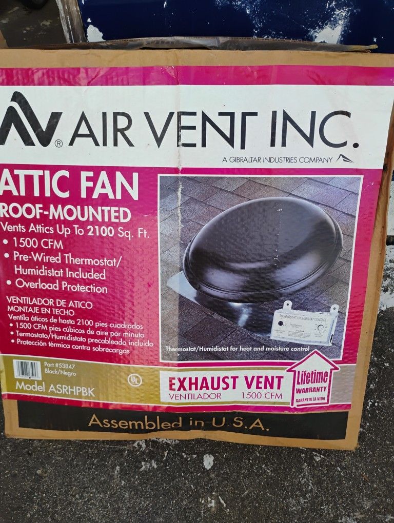 Atic Fan. New In Box