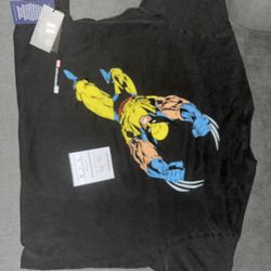 ☆ KITH x X-MEN Wolverine Card vintage tee コラボTシャツ ☆ Kith x Marvel X-Men Wolverine Card Vintage Tee Yellow White