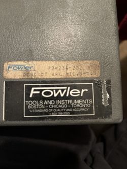 Fowler Brake Disc Caliper.03-1.3”