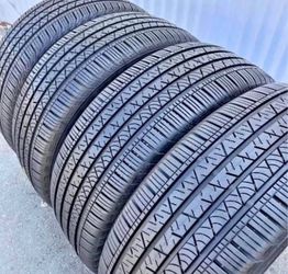 235/55r19 Continental tires con 80% de Vida las 4