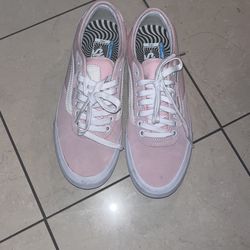 Pink Vans Tennis Shoes