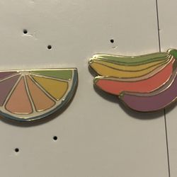 Colorful Fruit Pins